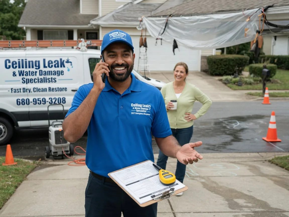 Ceiling Leak Cleanup Argusville, ND FAQs